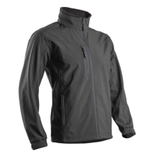 YANG II FEKETE FÉRFI SOFTSHELL FELSŐ, YKK CIPZ_2XL férfi kabát, dzseki