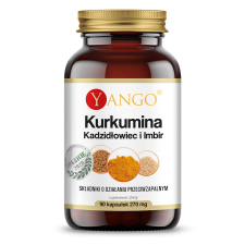 Yango Kurkuma, Tömjén és Gyömbér étrend-kiegészítő, 90 kapszula vitamin és táplálékkiegészítő