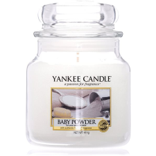 Yankee candle Classic Baby Powder, közepes méretű, 411 gramm gyertya
