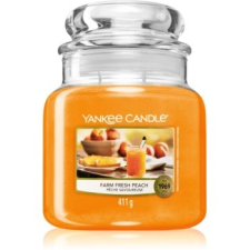 Yankee candle Farm Fresh Peach illatos gyertya 411 g gyertya