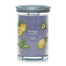 Yankee candle Signature Black Tea & Lemon Tumbler Illatgyertya 567g (1630046E) gyertya