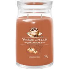 Yankee candle Signature Pumpkin Cinnamon Swirl 567 g, 2 kanóc gyertya