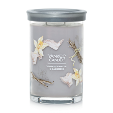Yankee candle Signature Smoked Vanilla & Cashmere Tumbler Illatgyertya 567g (1630057E) gyertya