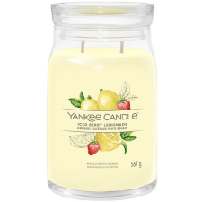 Yankee candle Signature üveg 2 kanóc Icy Berry Lemonade 567 g gyertya