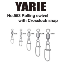  Yarie 553 Crosslock Snap 150LB forgókapocs horgászkiegészítő