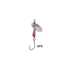  Yarie 672 Blender 3.5gr SP9 Silver Pink körforgó csali