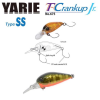  Yarie 675 T-Crankup JR Type SS 28mm 2.1gr C33 Kurokin Yamame MG wobbler