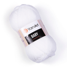 YarnArt Baby - Fehér - 501 rövidáru