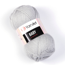 YarnArt Baby - Szürke - 855 rövidáru