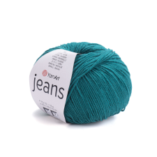 Yarnart JEANS - Fenyőzöld - 63 rövidáru