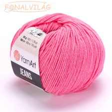 Yarnart JEANS - Pink - 078 rövidáru