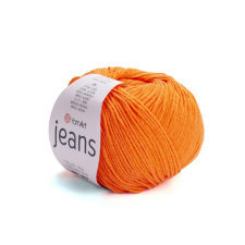 Yarnart JEANS - Világos narancs (kissé neon narancs) - 77 rövidáru