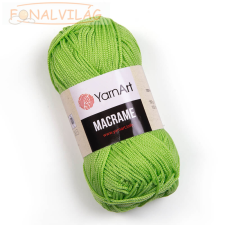 Yarnart MAKRAMÉ, 2mm - Világos zöld - 150 rövidáru