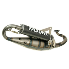 Yasuni Yasuni Scooter R karbon kipufogó - Peugeot (fekvőhengeres), Derbi motorkerékpár kipufogó