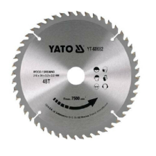Yato 216x30x3,2mm/48T fa körfűrész lap csiszolókorong és vágókorong