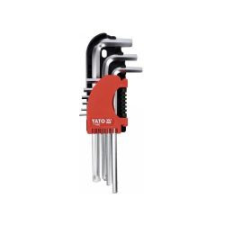 Yato 2,0-10mm imbuszkulcs készlet 9 részes CrV imbuszkulcs