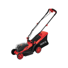Yato 34cm 36V akkus fűnyíró 2X18V (2 x 2,0 Ah akku + töltő) fűnyíró