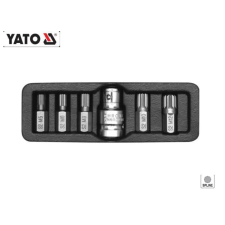 Yato Bit Fej Készlet 7db-os Spline YT-0414 bitfej készlet