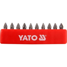 Yato Bithegy készlet 10 részes PH1 25mm (YT-0474) bitfej készlet