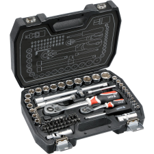 Yato Dugókulcs készlet 1/4&quot; 1/2&quot; 72 részes (YAT-38782) dugókulcs