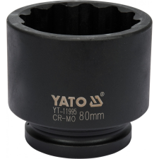 Yato Dupla hatszögletű dugókulcs 80mm 1" (YT-11995) dugókulcs