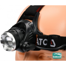 Yato Fejlámpa XM-L2 CREE állítható fókusszal világítás