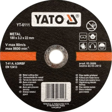 Yato fémtárcsa 115 x 22 x 1,2 mm csiszolókorong és vágókorong