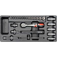 Yato Fiókbetét 5530-hoz: dugókulcs készlet 25 részes szerszám kiegészítő