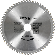 Yato Fűrésztárcsa fához 210/30/60 (YT-6068) fűrészlap