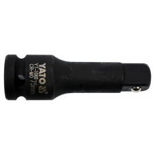 Yato Gépi dugókulcs toldószár 1/2&quot; 75 mm CrMo dugókulcs