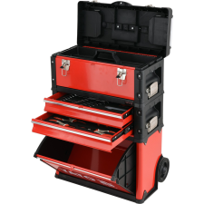 Yato Gurulós szerszámos koffer 3 részes 2 fiókos szerszámokkal szerszám kiegészítő