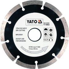 Yato gyémánt vágó korong 125 x 22,2 x 2,2 mm csiszolókorong és vágókorong