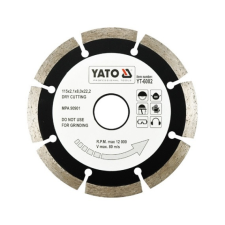 Yato Gyémánt vágótárcsa 115 mm szegmentált (YT-6002) barkácsgép tartozék