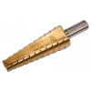 Yato Lépcsős fúró 10-20 mm 11 lépcsős HSS titán-nitrid