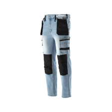Yato Munkavédelmi farmer hosszúnadrág XL-es méret 17 zsebes (YT-79074) munkaruha