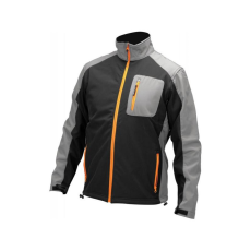 Yato Munkavédelmi softshell kabát fekete-szürke S-es méret 3 zsebes (YT-79530)
