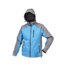Yato Munkavédelmi softshell kabát kapucnival kék-szürke XL-es méret YATO