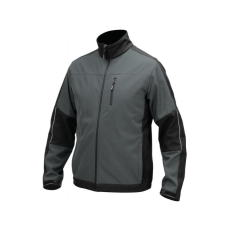 Yato Munkavédelmi softshell kabát szürke-fekete 2XL-es méret 3 zsebes (YT-79544)