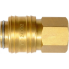 Yato Pneumatikus gyorscsatlakozó 1/4" ( 6,3 mm) sárgaréz (YT-24092)