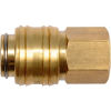 Yato Pneumatikus gyorscsatlakozó 1/4" x 3/8" sárgaréz (YT-24093)