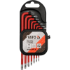 Yato Torx kulcs készlet 7 részes, biztonsági(furatos) (YAT-0562)