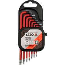 Yato Torx kulcs készlet 7 részes, biztonsági(furatos) (YAT-0562) imbuszkulcs