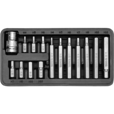 Yato YT-0413 Imbusz Bitkészlet - 15 db-os, 1/2" (YT-0413) szerszám kiegészítő