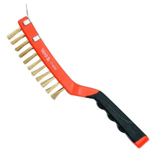 Yato YT-6345 drótkefe 4 soros 290mm kaparóval autóalkatrész