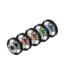 YCF Hátsó kerék - CNC csapágy fekete tárcsával + lánckerék Pit Bike YCF50A egyéb motorkerékpár alkatrész