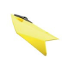 YCF Oldalpanelek hátsó jobb oldali sárga Pit Bike YCF Bigy YCF Vázak, idomok, kiegészítők Idom, burkolat elem