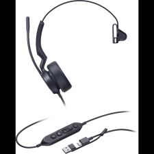 Yealink UH44 Mono Teams USB-C/A (1308188) fülhallgató, fejhallgató