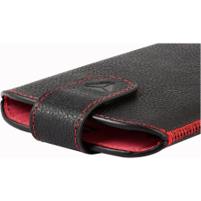 YENKEE Bison Univerzális M Bőr Tok - Fekete/Piros (YBM B041) tok és táska