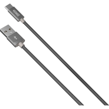 YENKEE USB A 2.0 / USB C szinkronizáló és töltőkábel 1m szürke (YCU 301 GY) kábel és adapter