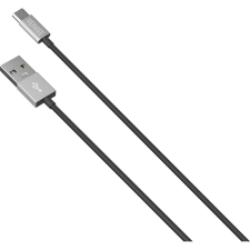 YENKEE USB A / B micro szinkronizáló és töltőkábel 1m szürke (YCU 221 BSR) kábel és adapter